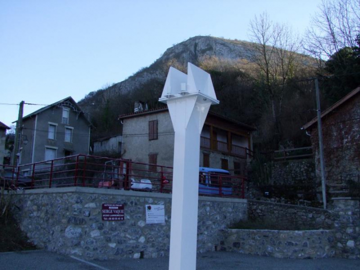 poteau de reception  